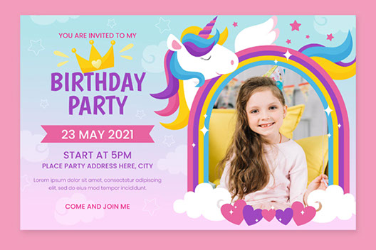 Cheapest Kid's Party Display Banners Printing in Vancouver - 24 Hr. Print Factory